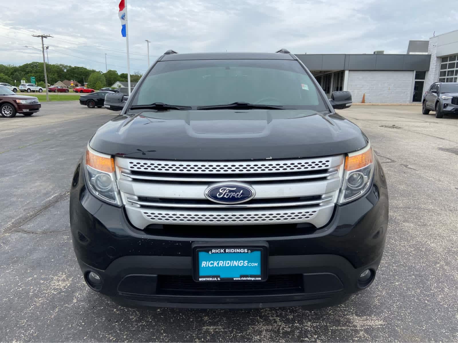 Used 2015 Ford Explorer XLT with VIN 1FM5K8D82FGC35509 for sale in Monticello, IL