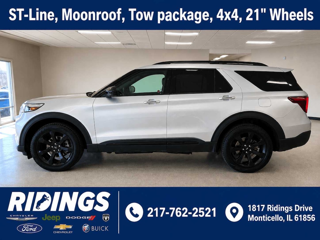 Used 2024 Ford Explorer ST-Line 4WD