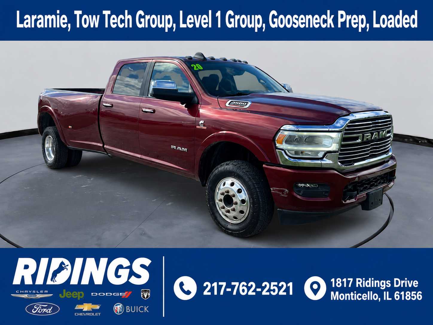 2020 RAM 3500 Pickup Laramie
