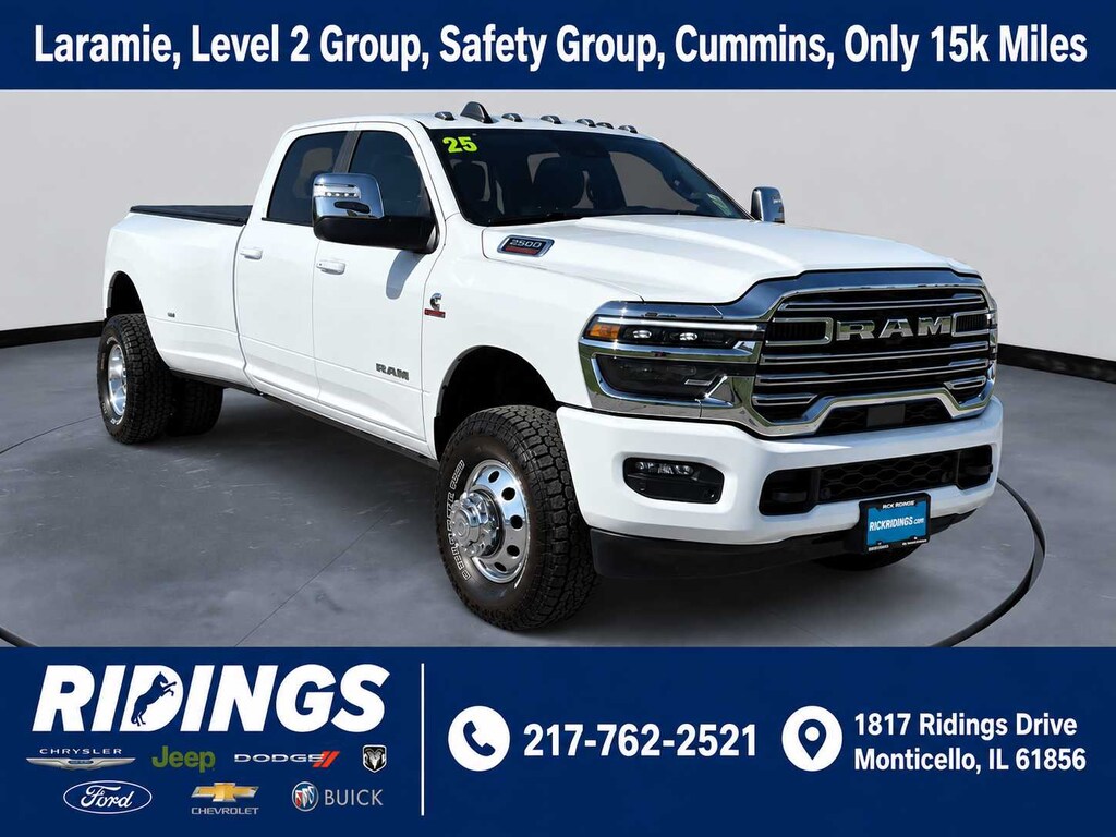 Used 2025 Ram 3500 Laramie 4x4 Crew Cab 8 Box 4x4 Crew Cab 8 Box