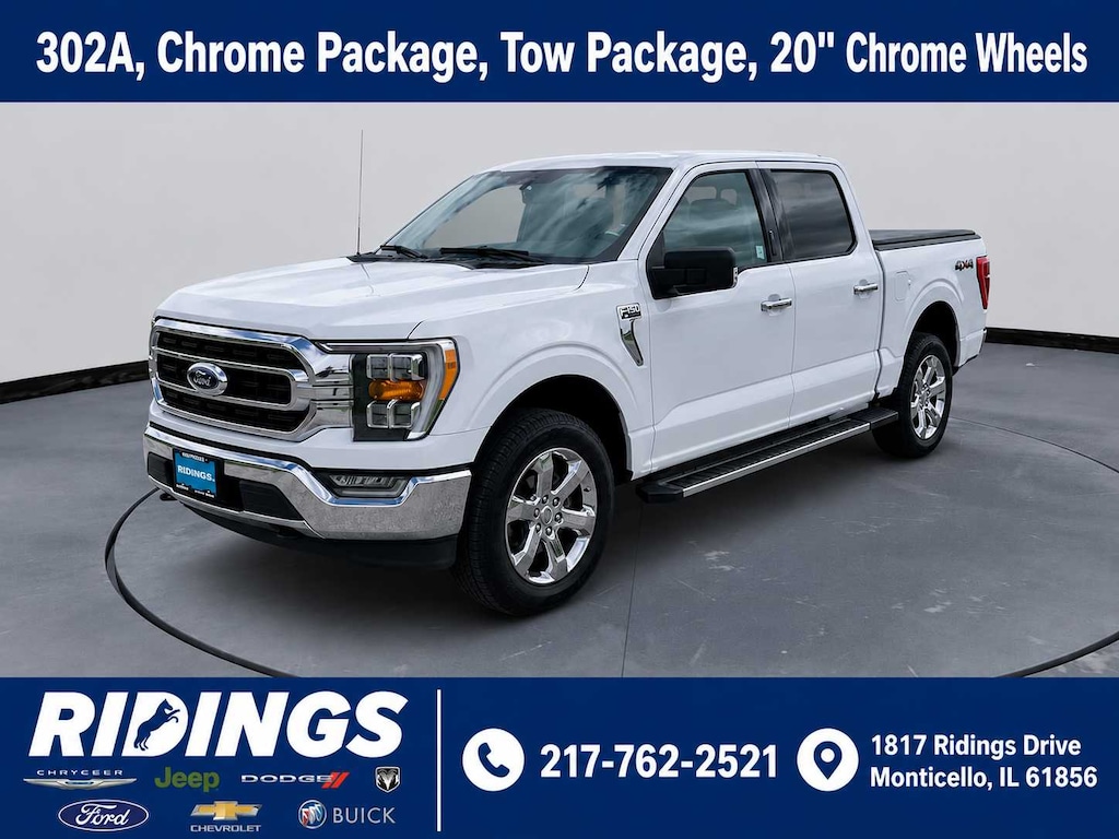 Used 2023 Ford F-150 XLT 4WD Supercrew 5.5 Box 4WD SuperCrew 5.5 Box