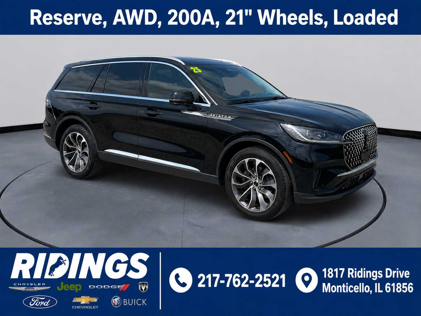 2025 Lincoln Aviator