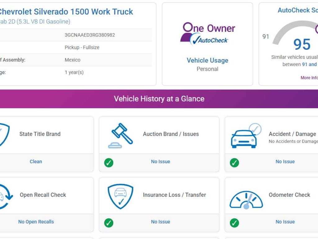 Used 2024 Chevrolet Silverado 1500 Work Truck 2WD Reg Cab 140 2WD Reg Cab 140