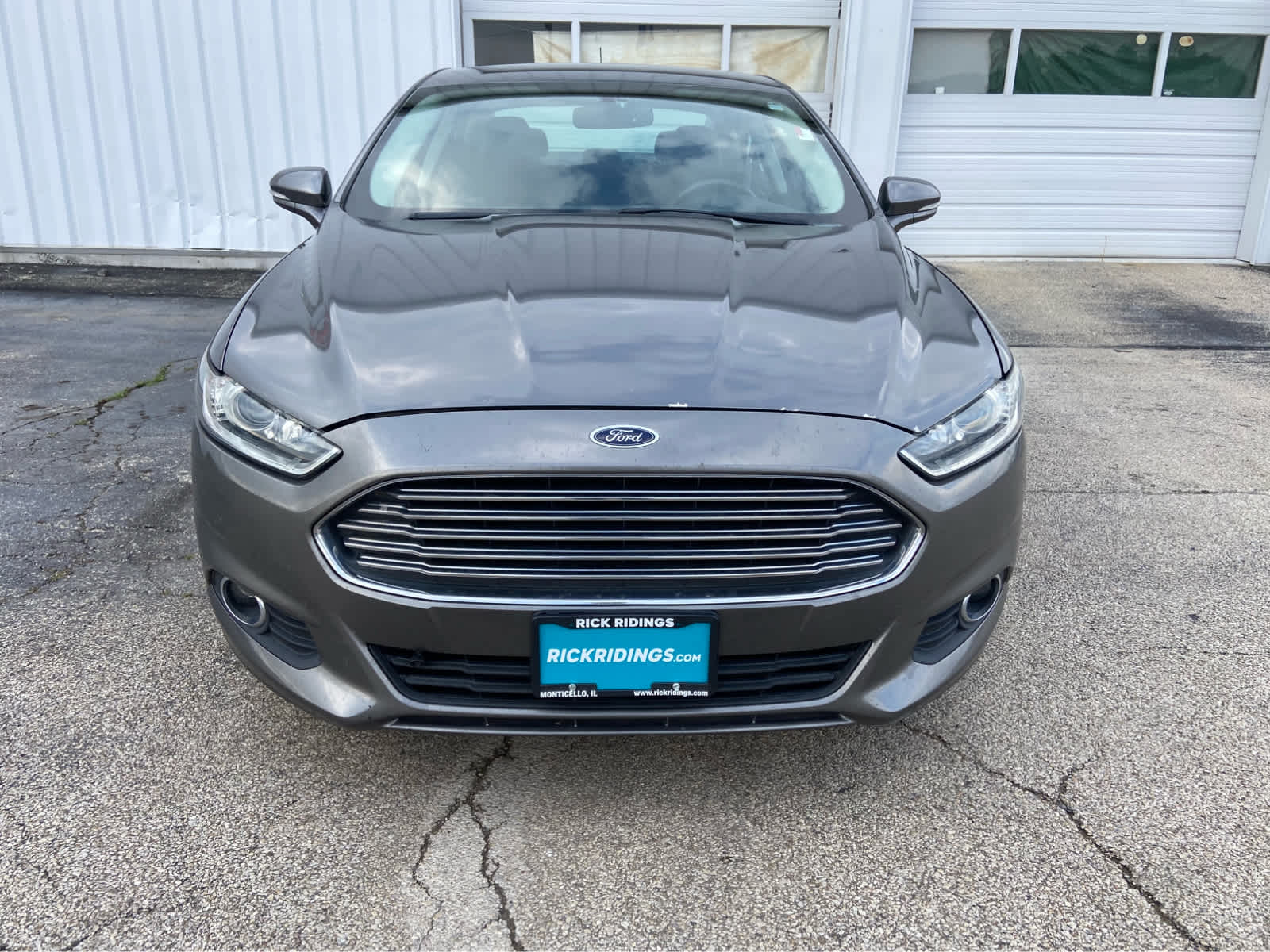 Used 2013 Ford Fusion SE with VIN 3FA6P0HR4DR163058 for sale in Monticello, IL