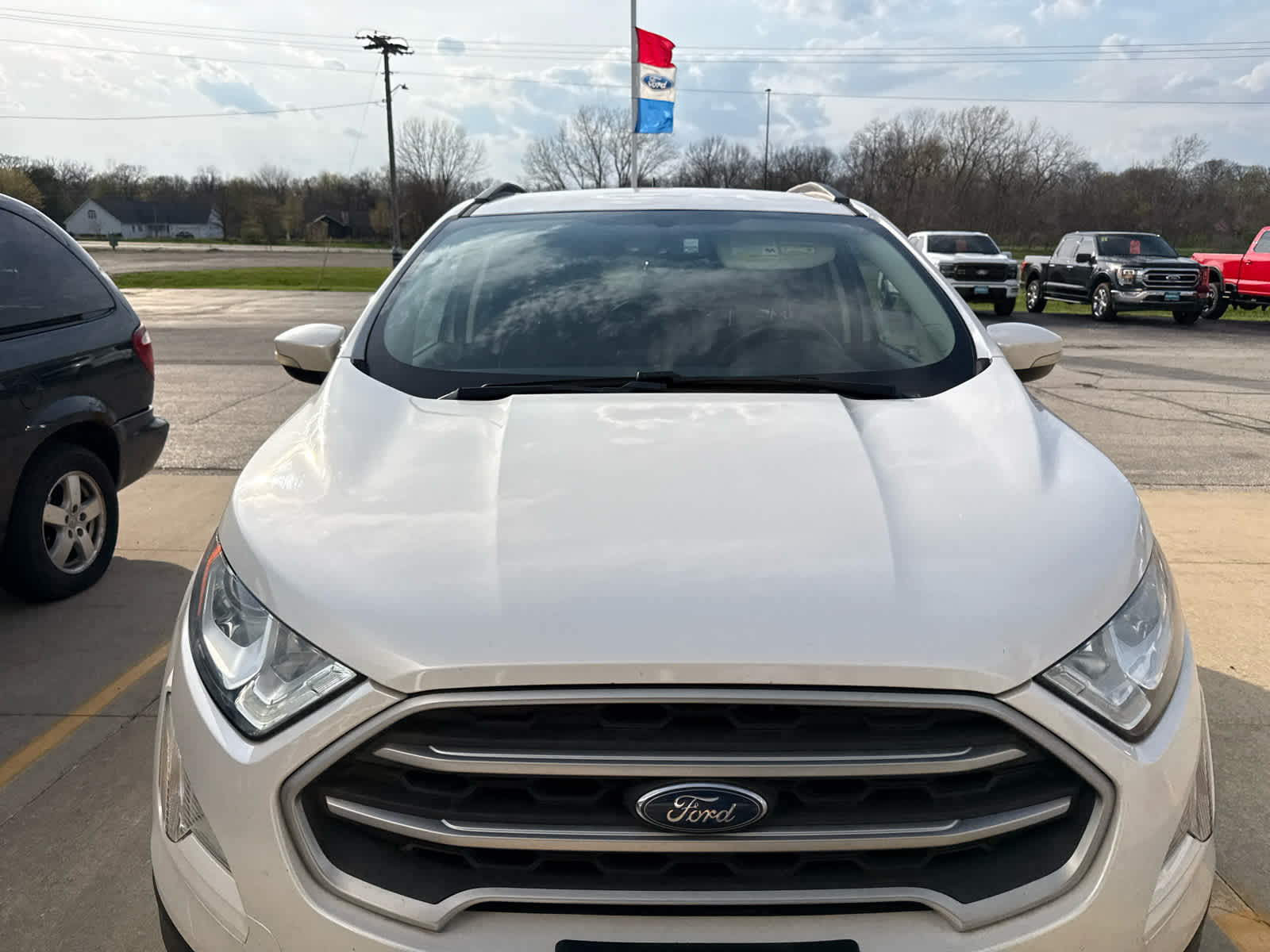 Used 2018 Ford Ecosport SE with VIN MAJ3P1TE3JC188184 for sale in Monticello, IL