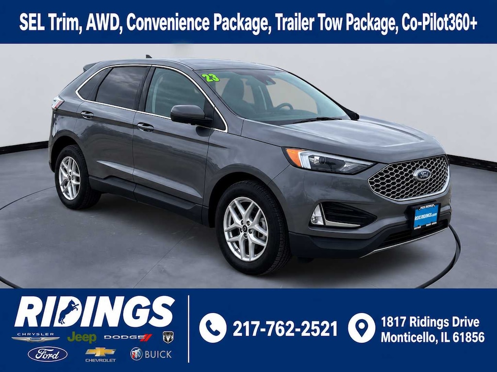 Used 2023 Ford Edge SEL AWD