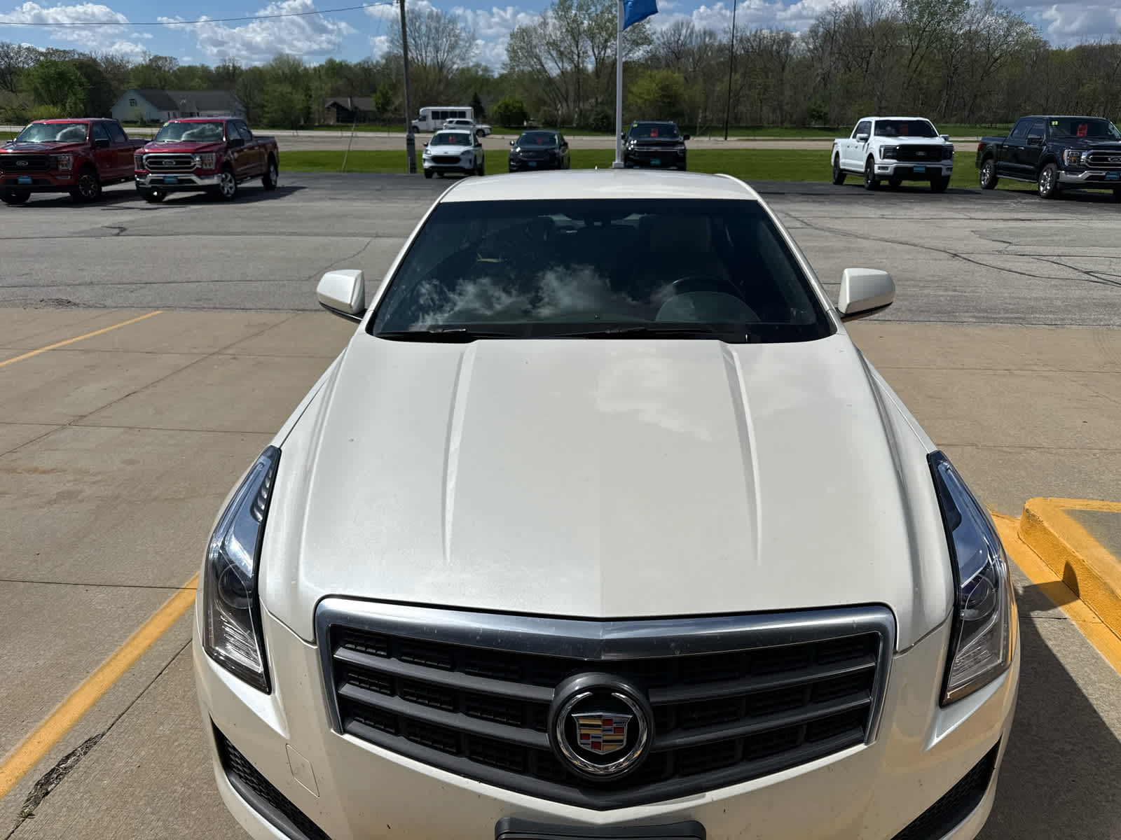 Used 2013 Cadillac ATS Standard with VIN 1G6AA5RA3D0125254 for sale in Monticello, IL