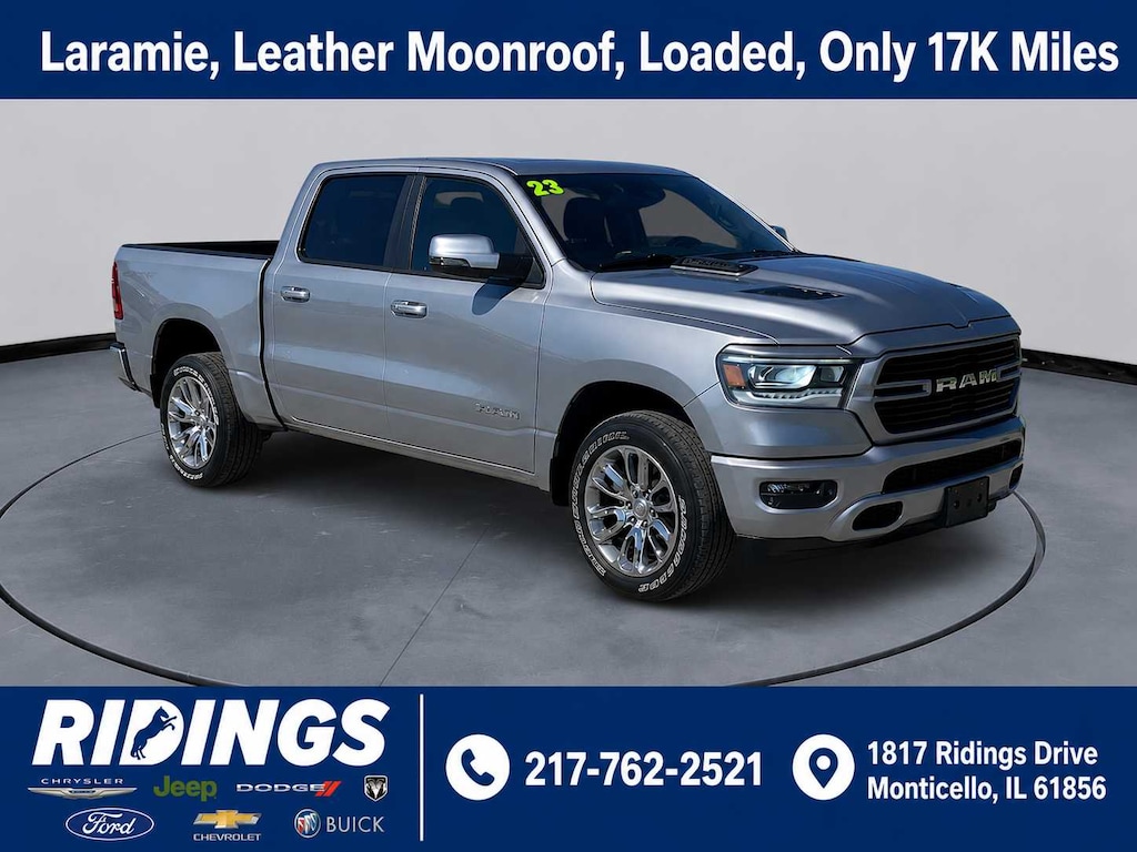 Used 2023 Ram 1500 Laramie 4x4 Crew Cab 57 Box 4x4 Crew Cab 57 Box