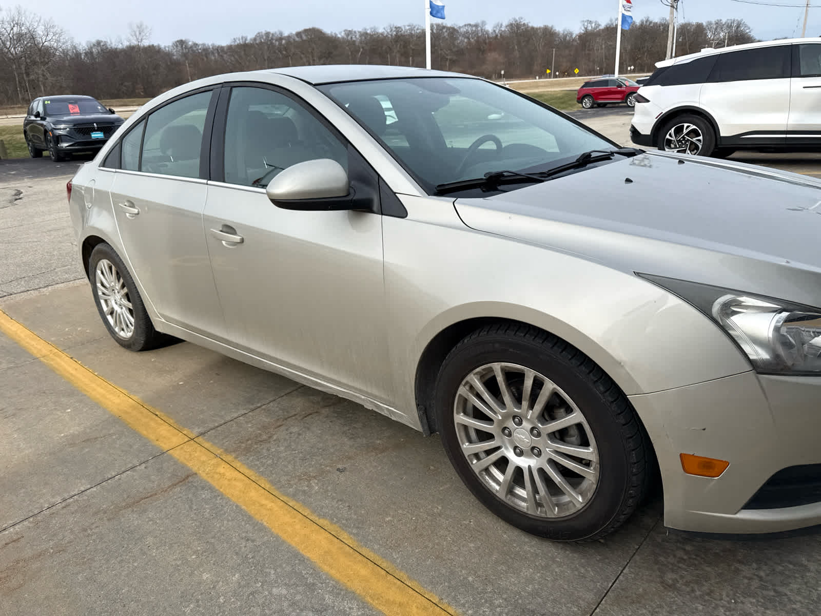 Used 2013 Chevrolet Cruze ECO with VIN 1G1PH5SB6D7303681 for sale in Monticello, IL