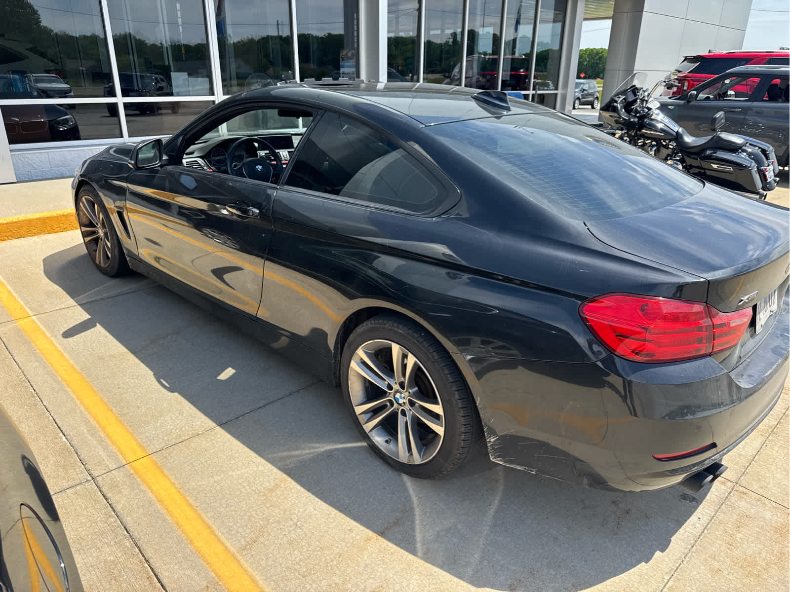 Used 2015 BMW 4 Series 428i with VIN WBA3N5C55FK198426 for sale in Monticello, IL