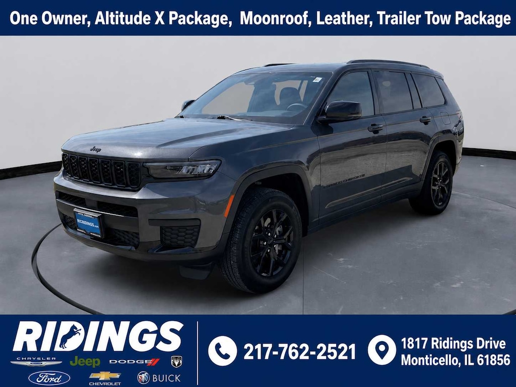 Used 2024 Jeep Grand Cherokee L Altitude X 4x4