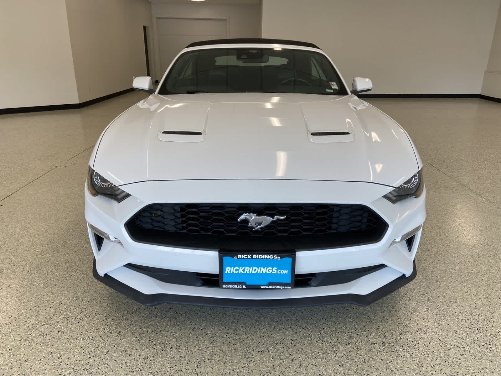 Used 2021 Ford Mustang EcoBoost Premium with VIN 1FATP8UH9M5125486 for sale in Monticello, IL