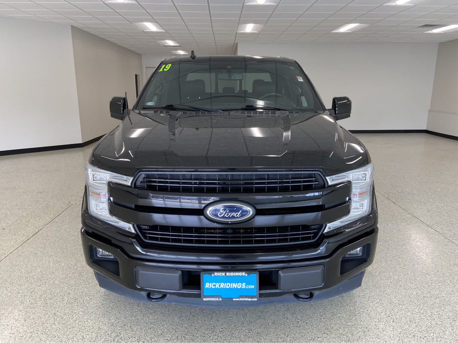 Used 2019 Ford F-150 Lariat with VIN 1FTEW1E45KKC76638 for sale in Monticello, IL