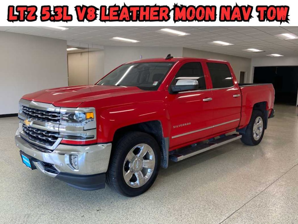 Used 2018 Chevrolet Silverado 1500 LTZ 4WD Crew Cab 143.5 4WD Crew Cab 143.5