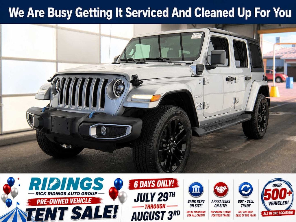 Used 2023 Jeep Wrangler 4xe Sahara 4x4
