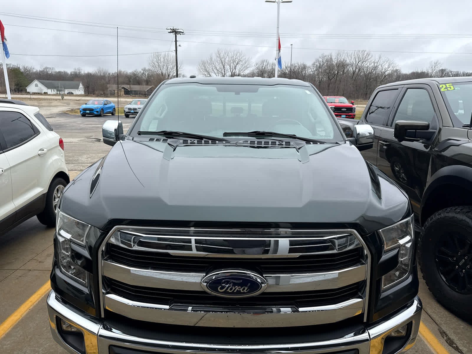 Used 2015 Ford F-150 Lariat with VIN 1FTEW1EF7FKE57702 for sale in Monticello, IL