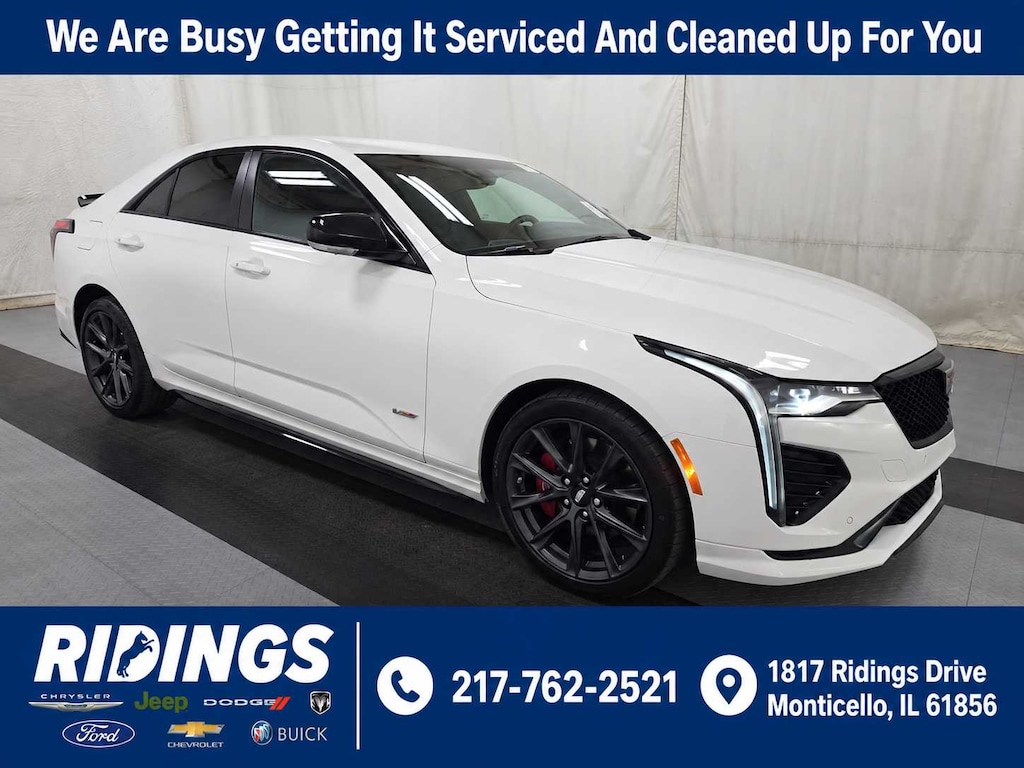 Used 2026 Cadillac CT4-V Sedan