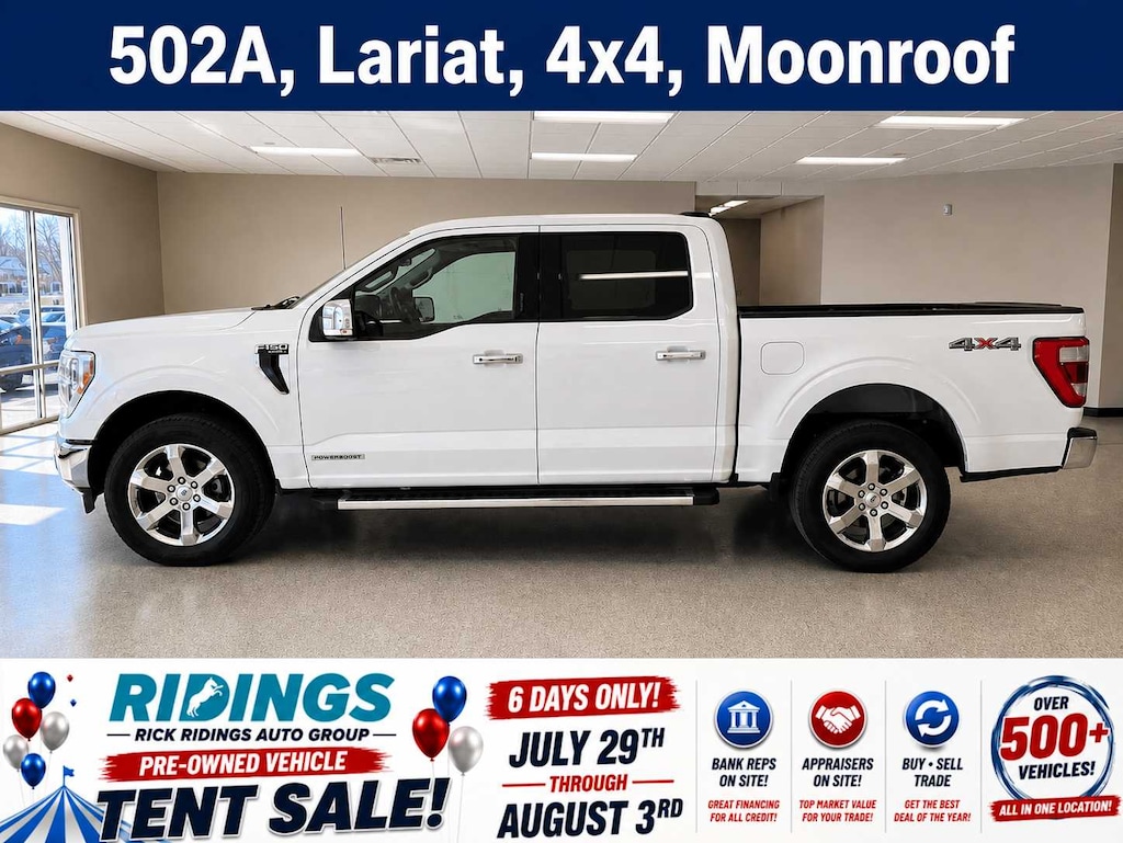 Used 2023 Ford F-150 Lariat Truck SuperCrew Cab