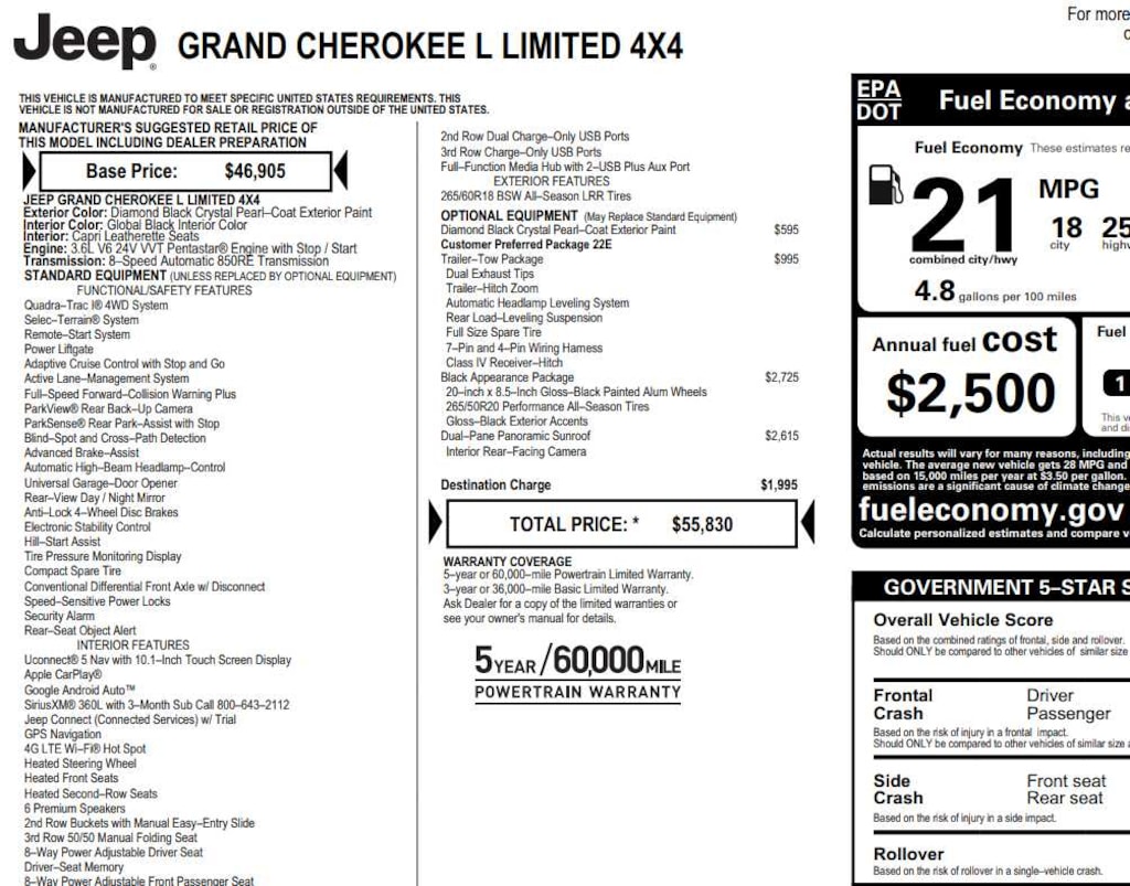 Used 2025 Jeep Grand Cherokee L Limited SUV