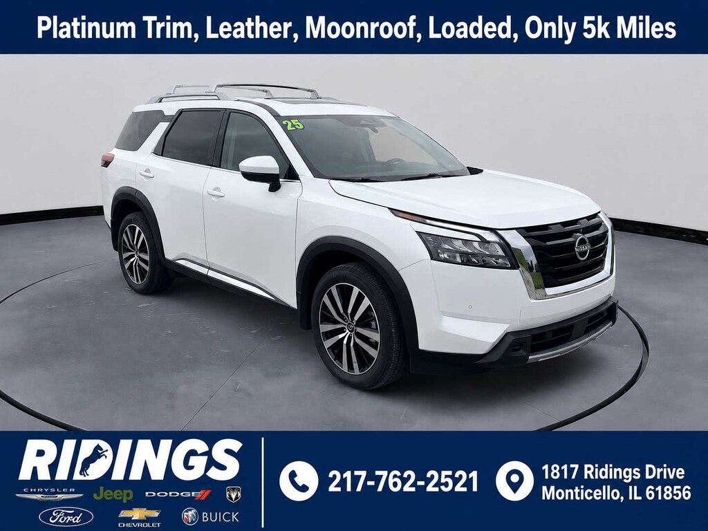 Used 2025 Nissan Pathfinder Platinum SUV