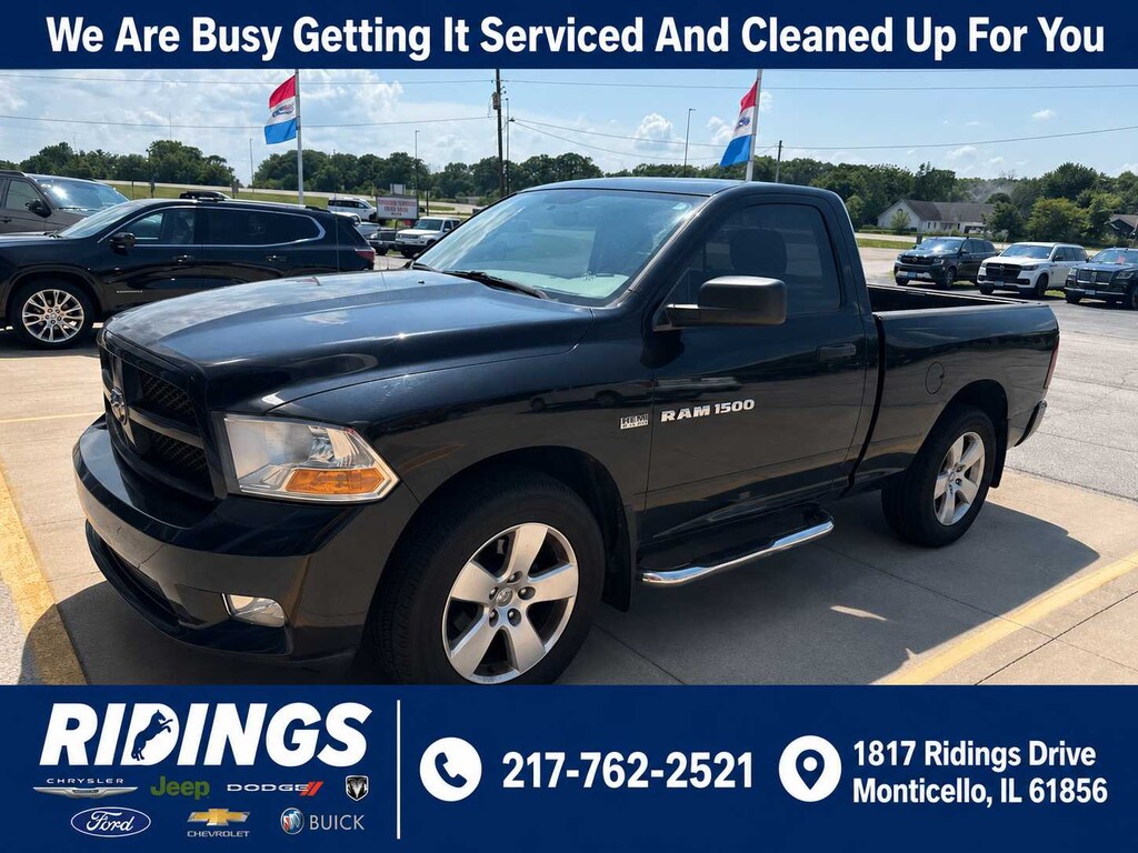 Used 2012 Ram 1500 Express 2WD Reg Cab 120.5 Truck Regular Cab
