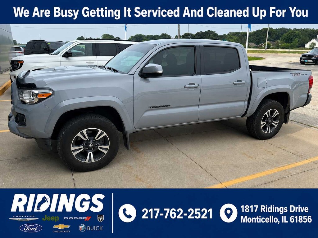 Used 2018 Toyota Tacoma TRD Sport Double Cab 5 Bed V6 4x2 AT (Natl) Truck Double Cab