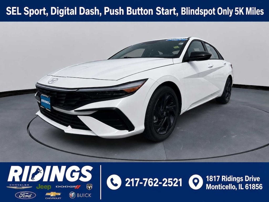 Used 2026 Hyundai Elantra SEL Sport Sedan