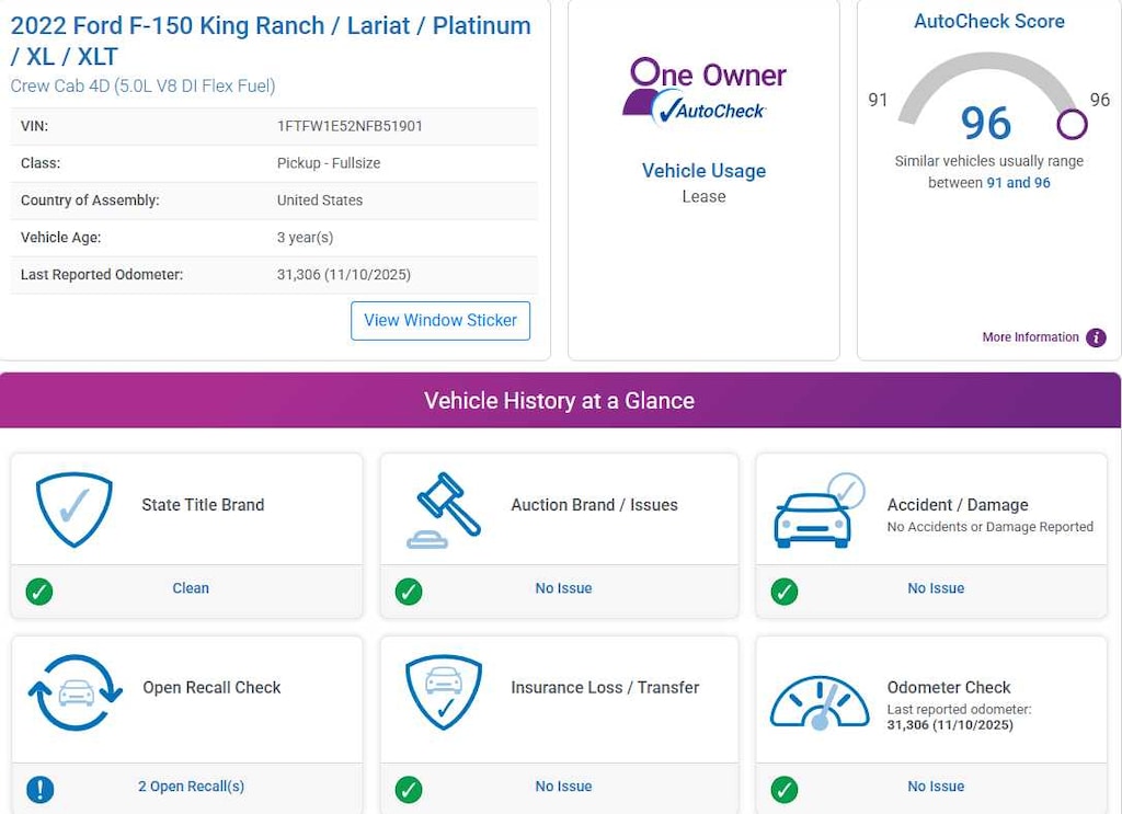 Used 2022 Ford F-150 XLT 4WD Supercrew 5.5 Box Truck SuperCrew Cab