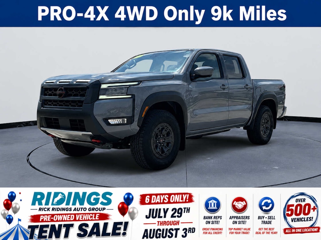 Used 2025 Nissan Frontier PRO-4X Crew Cab 4x4 Truck Crew Cab
