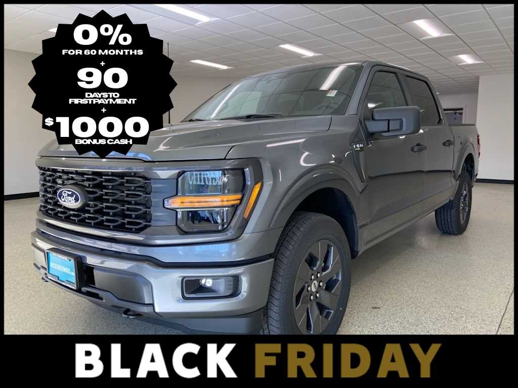 New 2025 Ford F-150 STX 4WD Supercrew 5.5 Box 4WD SuperCrew 5.5 Box