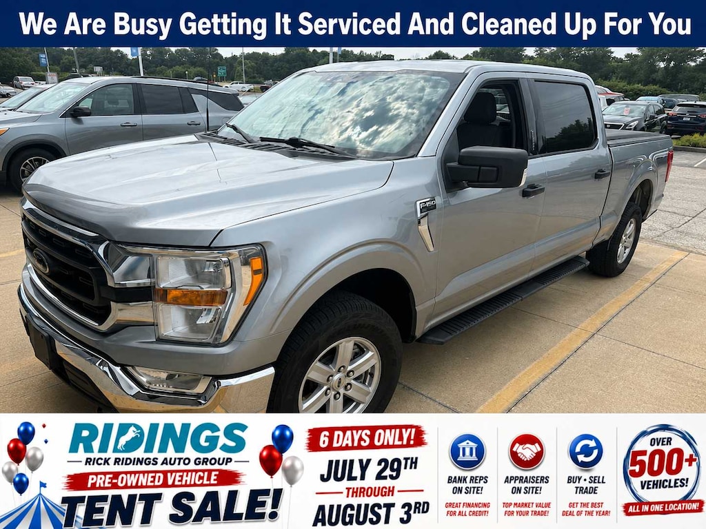 Used 2021 Ford F-150 XLT 4WD Supercrew 6.5 Box Truck SuperCrew Cab