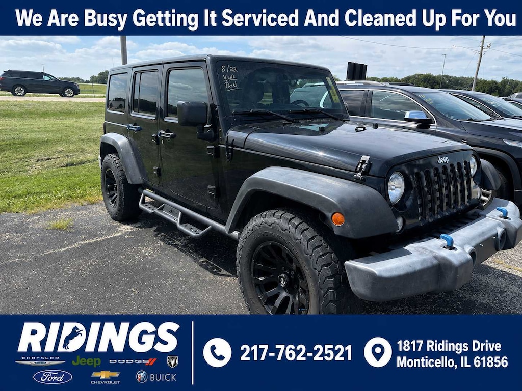 Used 2015 Jeep Wrangler Unlimited Sport SUV