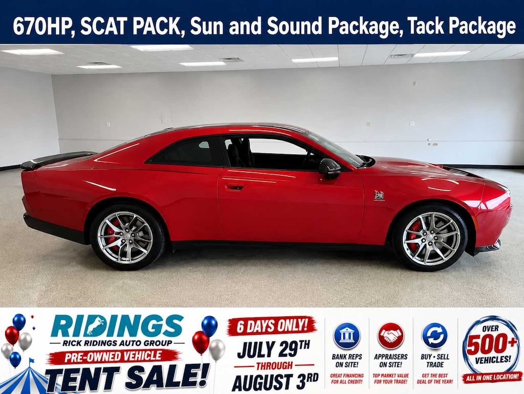 Used 2024 Dodge Charger Daytona Scat Pack Coupe