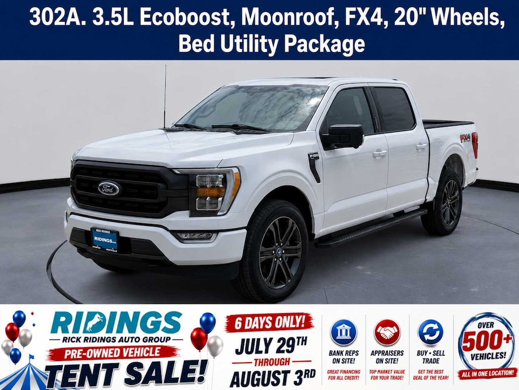 Used 2023 Ford F-150 XLT Truck SuperCrew Cab