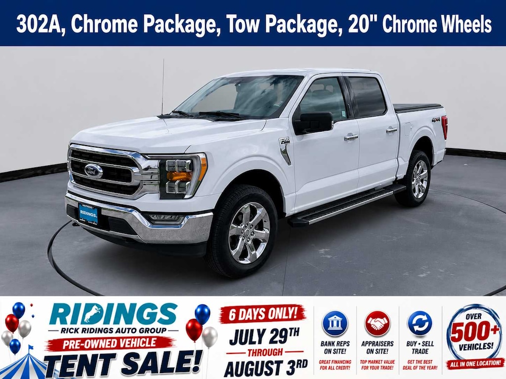 Used 2023 Ford F-150 XLT 4WD Supercrew 5.5 Box Truck SuperCrew Cab