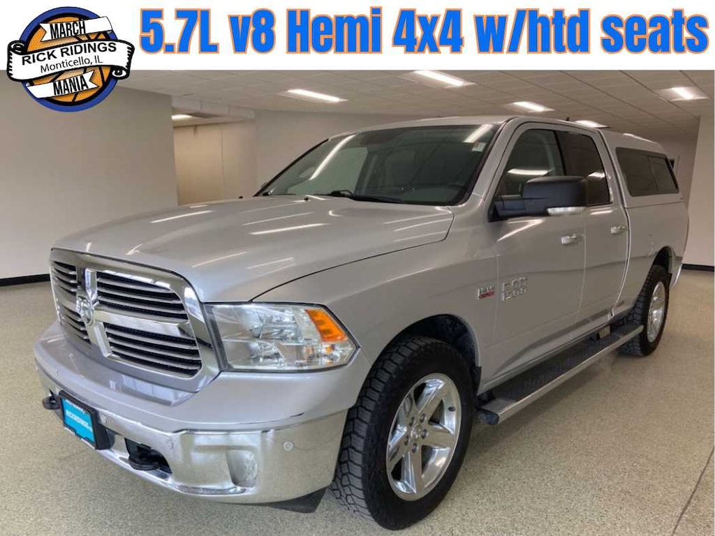 Used 2018 Ram 1500 Big Horn 4x4 Quad Cab 64 Box Truck Quad Cab
