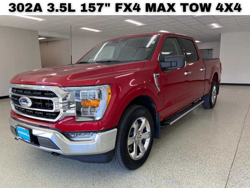 Used 2022 Ford F-150 XLT 4WD Supercrew 5.5 Box Truck SuperCrew Cab
