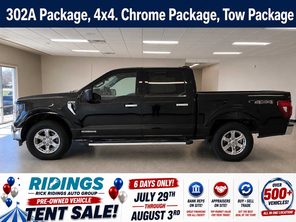 Used 2023 Ford F-150 XLT 4WD Supercrew 5.5 Box Truck SuperCrew Cab