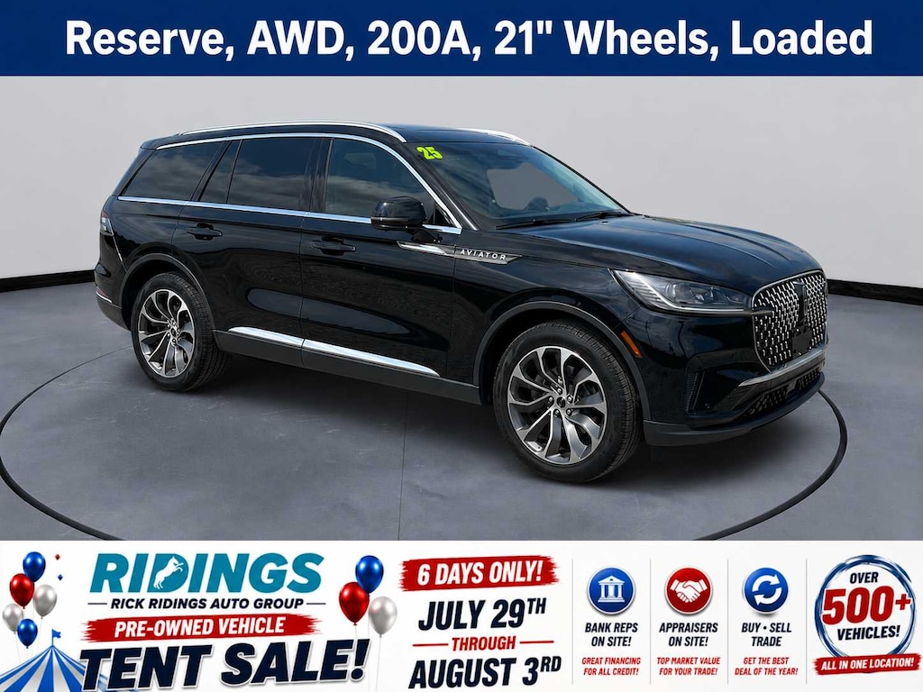 Used 2025 Lincoln Aviator Reserve SUV