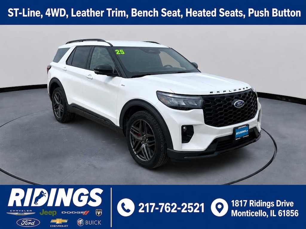 Used 2025 Ford Explorer ST-Line SUV