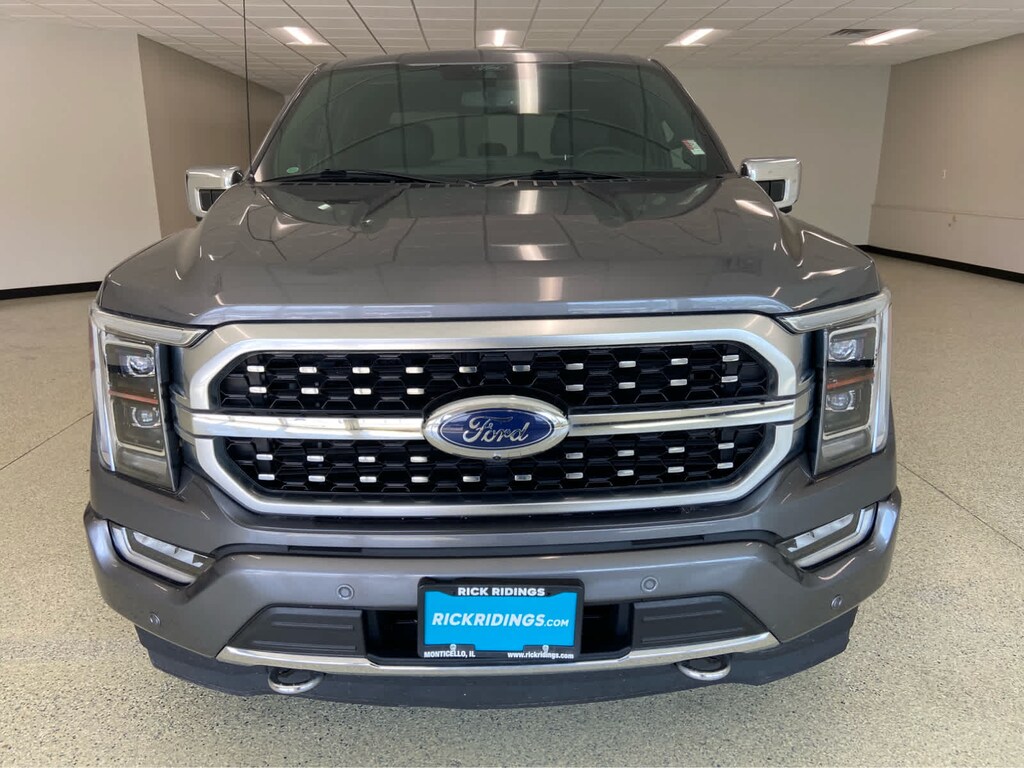 Used 2021 Ford F-150 Platinum 4WD Supercrew 5.5 Box Truck SuperCrew Cab