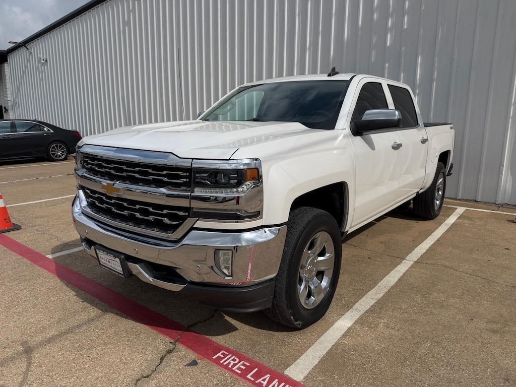 Used 2018 Chevrolet Silverado 1500 LTZ Truck Crew Cab