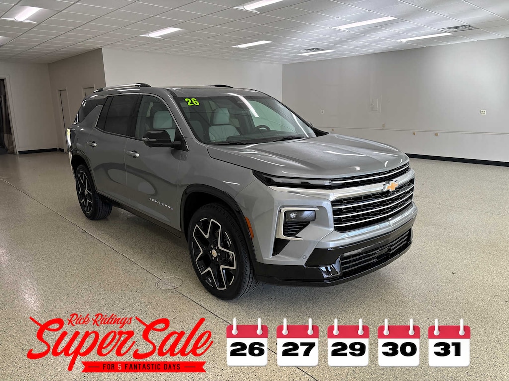 New 2026 Chevrolet Traverse High Country SUV