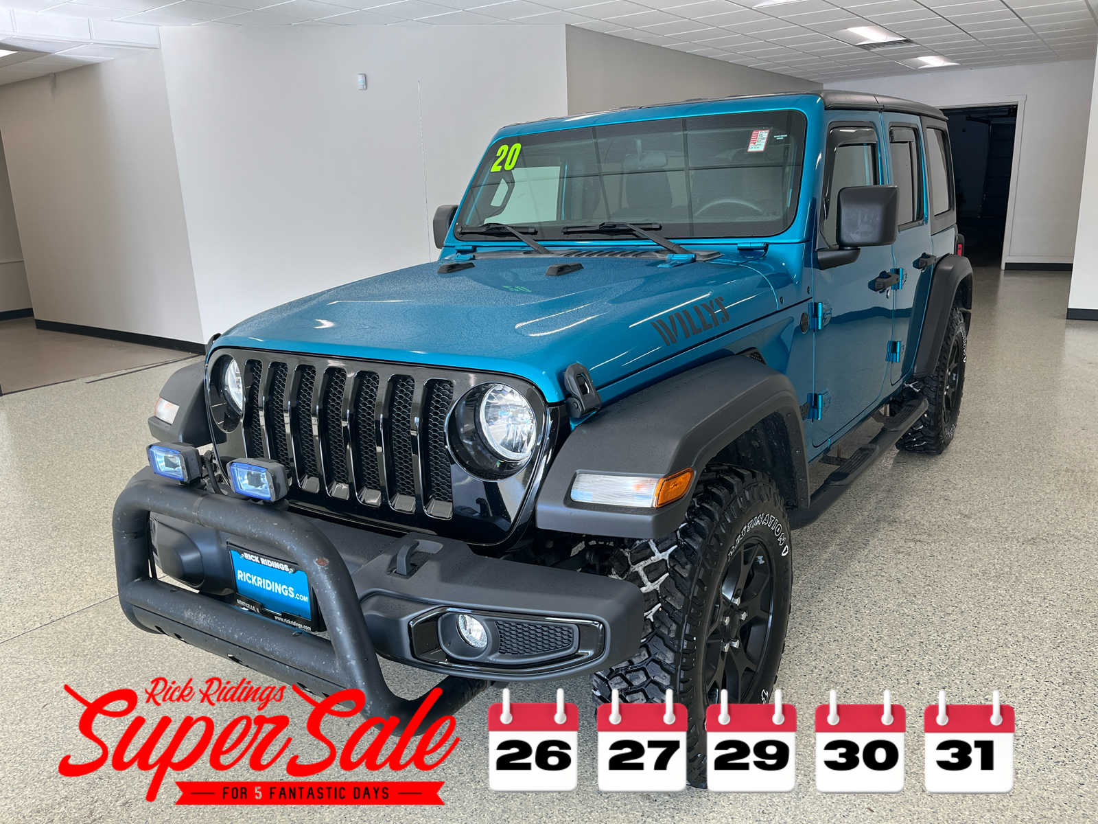 2020 Jeep Wrangler Unlimited Willys Sport's photo