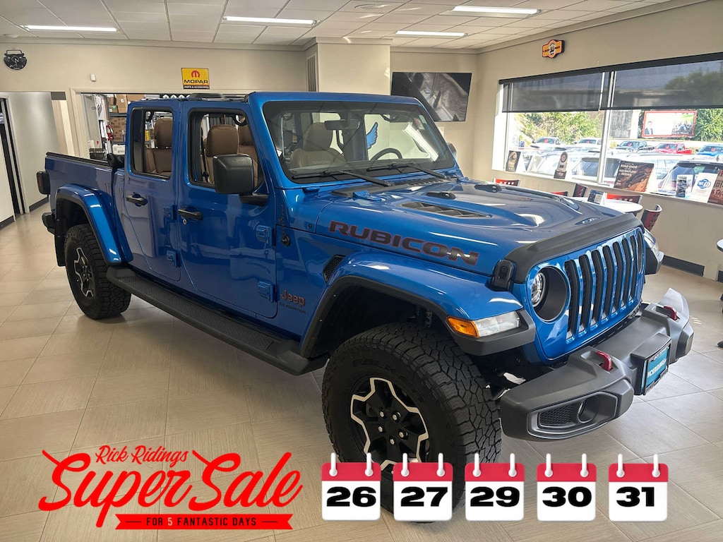 Used 2022 Jeep Gladiator Rubicon Truck Crew Cab