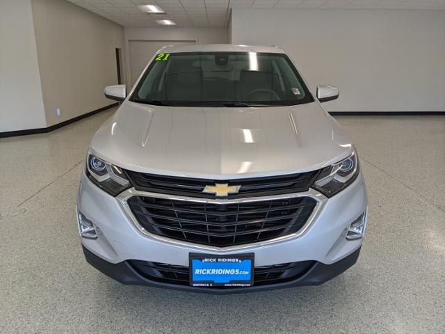 Used 2021 Chevrolet Equinox LT with VIN 3GNAXKEVXMS129269 for sale in Monticello, IL