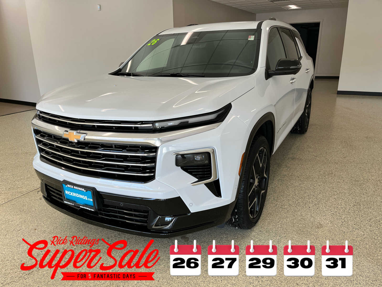 2026 Chevrolet Traverse High Country's photo