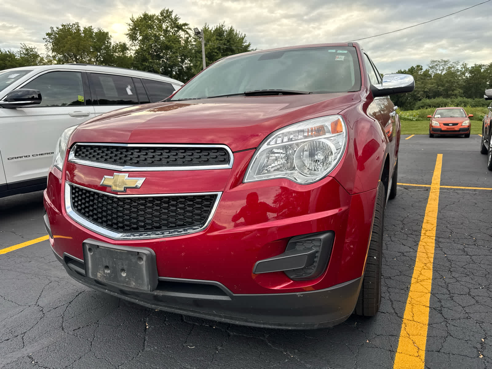 Used 2015 Chevrolet Equinox 1LT with VIN 1GNALBEK2FZ142878 for sale in Monticello, IL