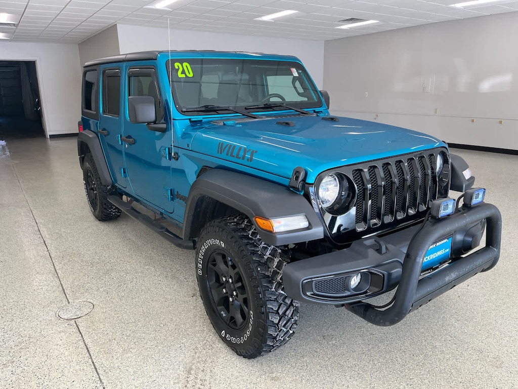 Used 2020 Jeep Wrangler Unlimited Willys Sport SUV