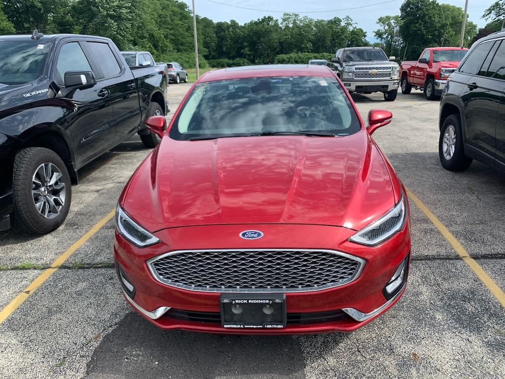 Used 2020 Ford Fusion Titanium Sedan